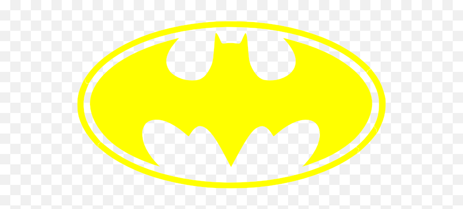 Batman Logo Yellow Bat - Batman Symbol Png,Bat Symbol Png