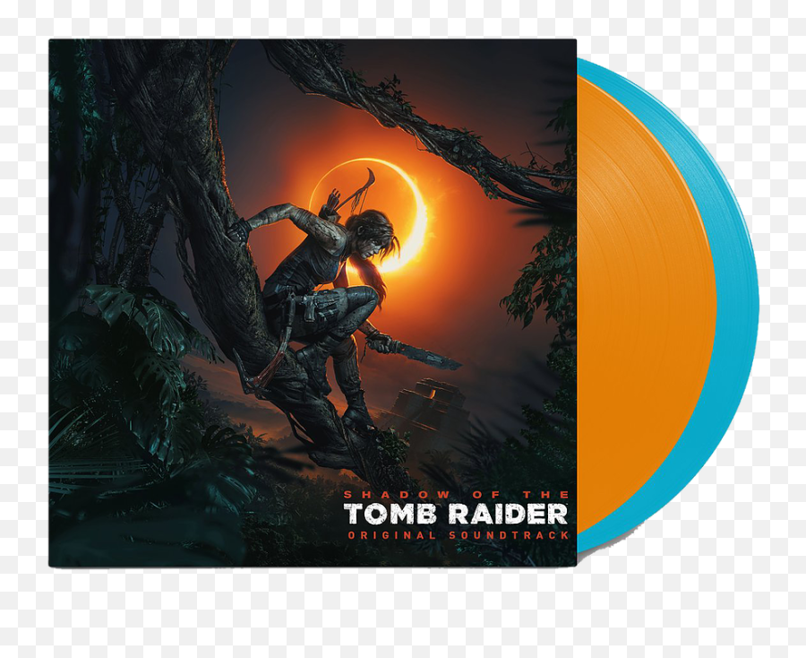 Shadow Of The Tomb Raider Vinyl Album For Sale - Shadow Of The Tomb Raider Soundtrack Png,Tomb Raider Png