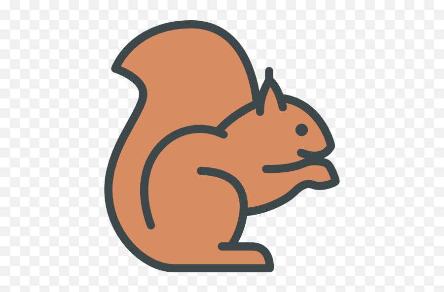 Squirrel - Free Animals Icons Squirrel Png,Squirrel Transparent Background