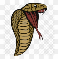 King Cobra Icon Of Doodle Style - Indian png
