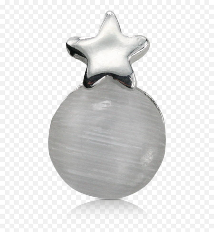 Round Star Png - Silver,Rounded Star Png