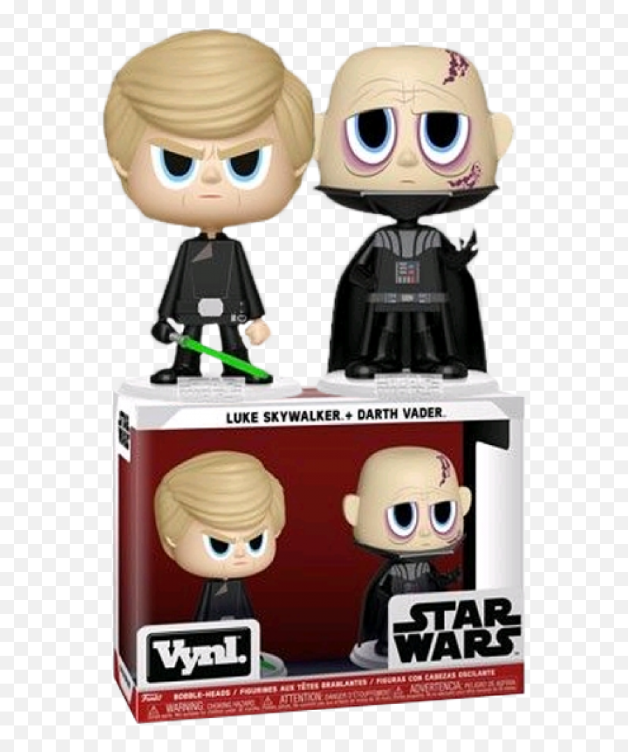 Funko Vynl Luke Skywalker Darth Vader - Funko Vynl Star Wars Png,Luke Skywalker Transparent