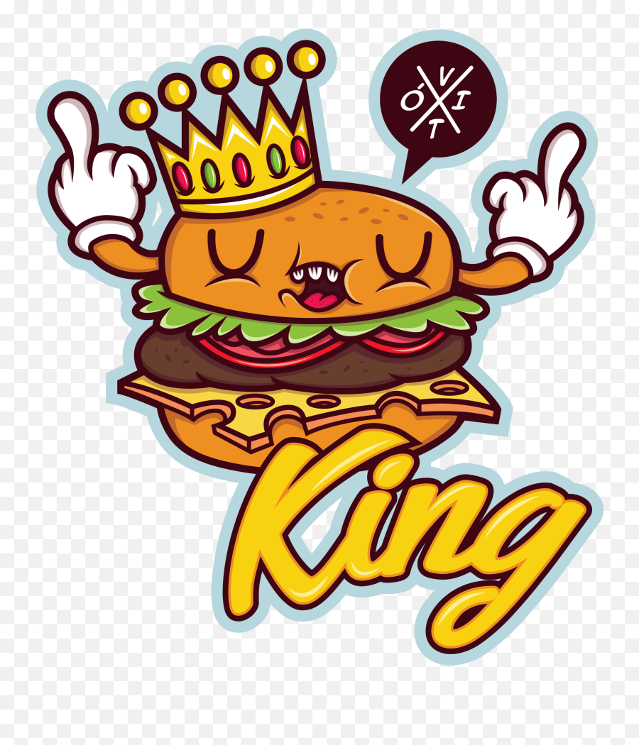 Illustration Http - Stickers De Burger King Png,Burger King Crown Png