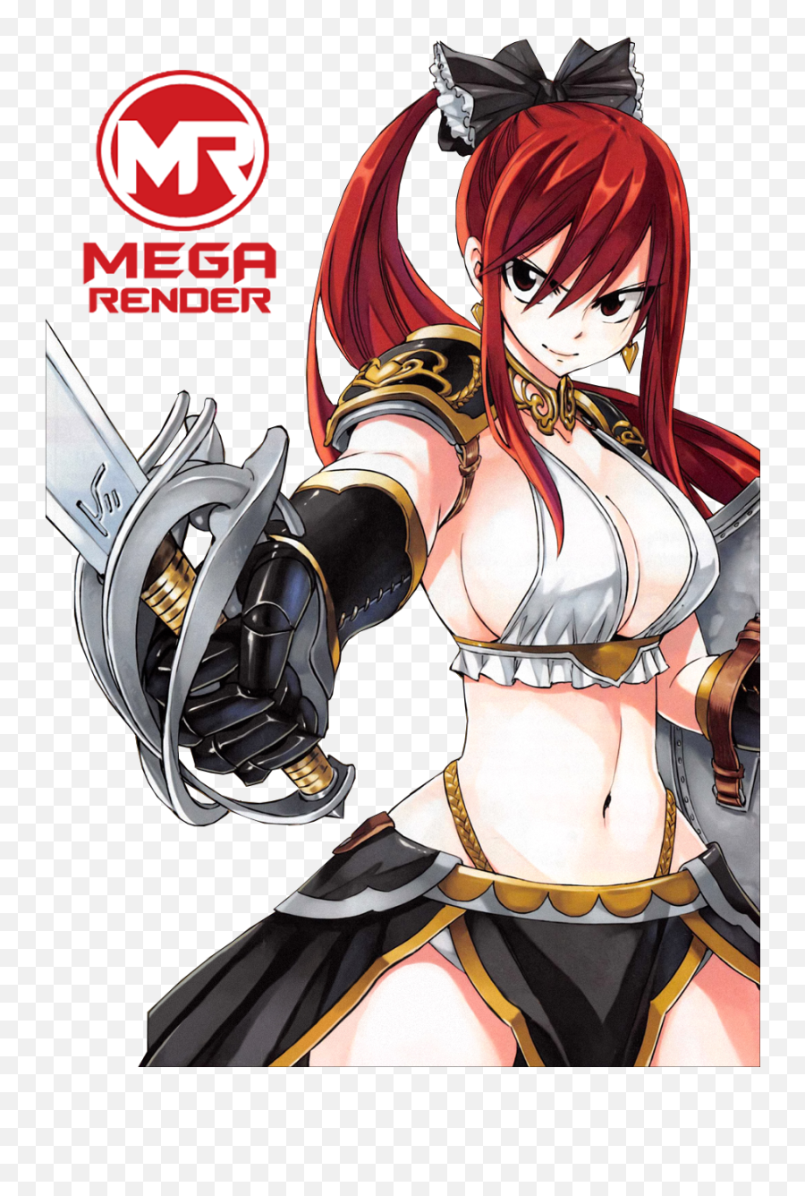 Render Fairy Tail Erza Scarlet - Fairy Tail Render Erza Png,Erza Scarlet Png