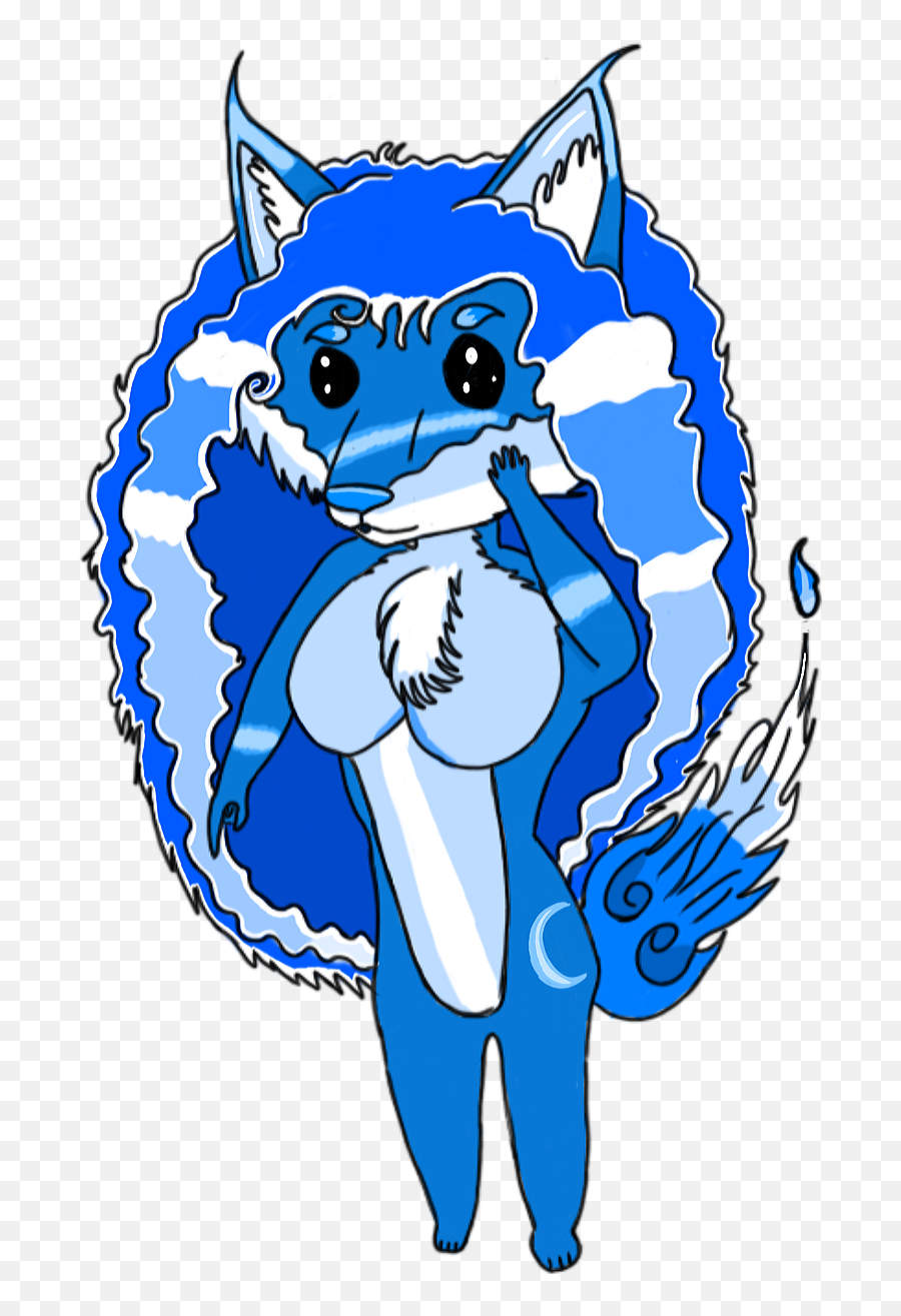Fiji The Little Water Fox - Cartoon Full Size Clip Art Png,Cartoon Water Png