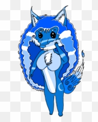 Fiji The Little Water Fox - Cartoon Full Size Clip Art png