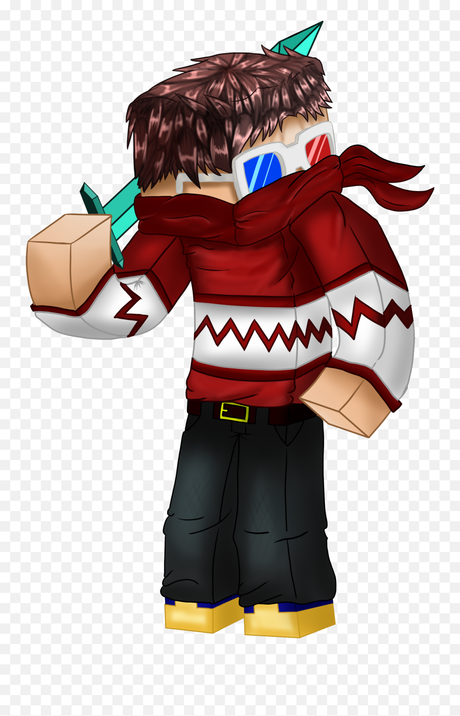 Download Drawn Minecraft Cool - Minecraft Cool Png,Avatar Png