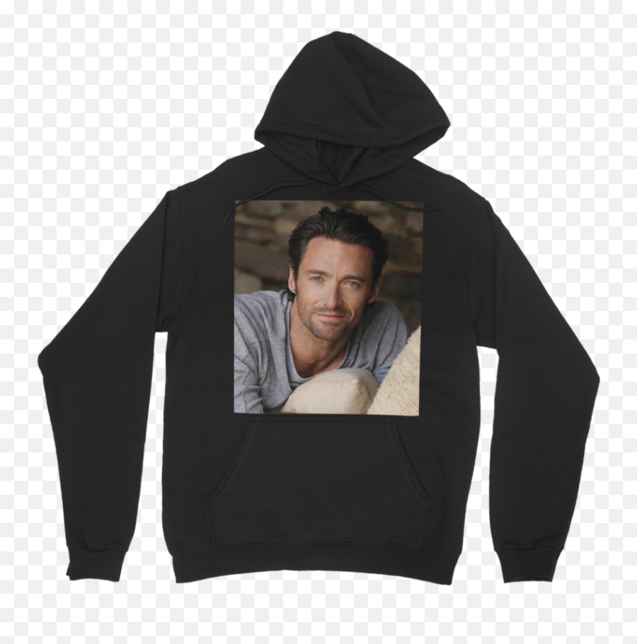 Download Hd Hugh Jackman Smiling - New York Times Hoodie Png,Hugh Jackman Png