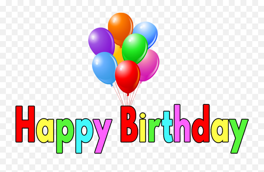 Happy Birthday Text Colorful Png Image - Happy Birthday,Happy Birthday Png Text