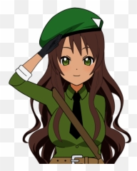 Brunette Hetalia Oc Anime Girl - Caracter png