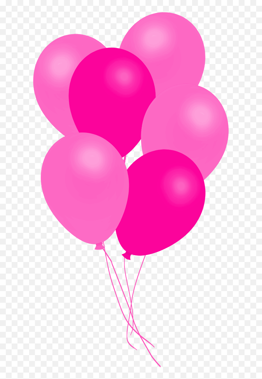 Balloon Clipart - Pink Balloons Png Transparent,Up Balloons Png