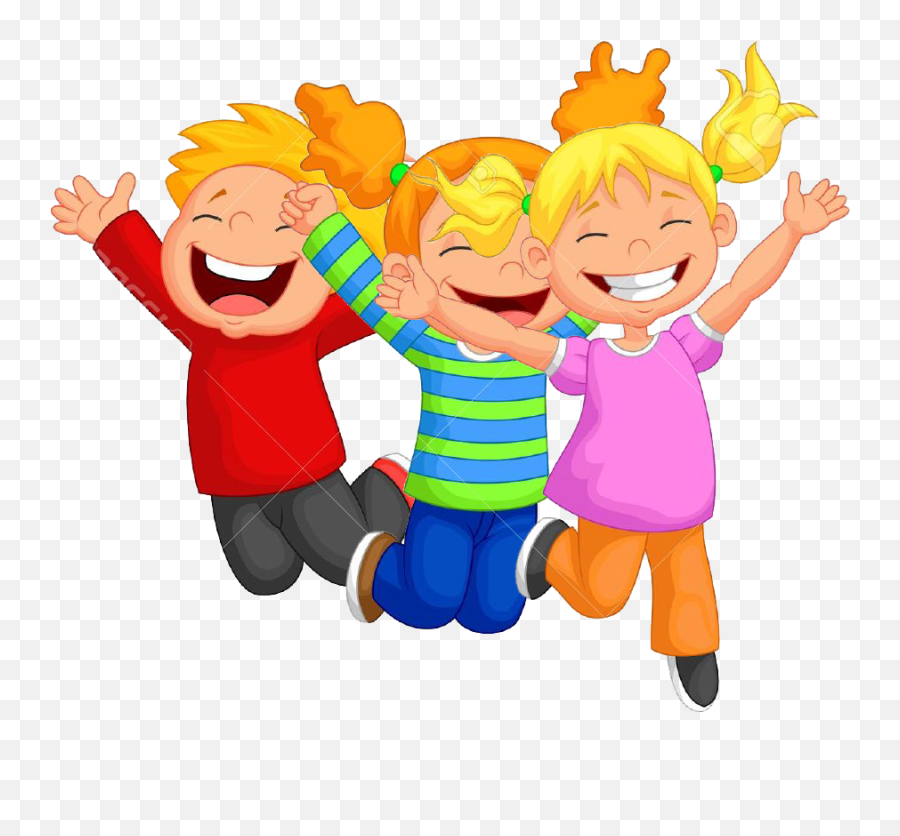 Kids Jumping Clipart Png For - Happy Kids Clipart Png,Toys Clipart Png