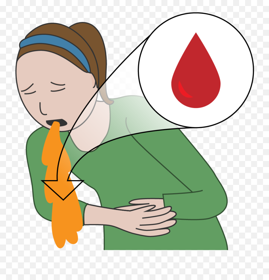 Cartoon Blood Png Transparent - Peptic Ulcer Disease,Anime Blood Png