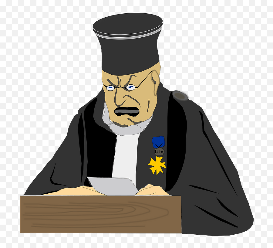 Judge Man Law Person Standing Transparent Png Images U2013 Free