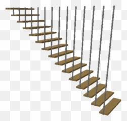 Left Suspended Stairs Welcome To Bloxburg Wikia Fandom - Stairs Png,Stair Png