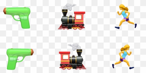Emojis - Running To Right png
