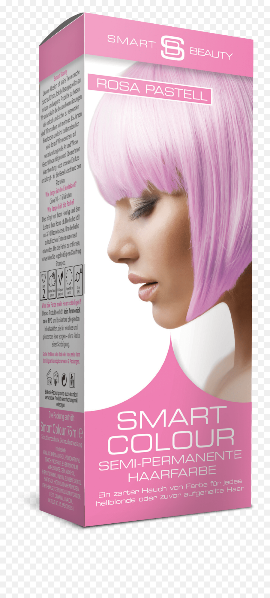 Candy Floss Pastel Pink Hair Dye Semi - Semi Permanent Dark Silver Png,Pink Hair Png