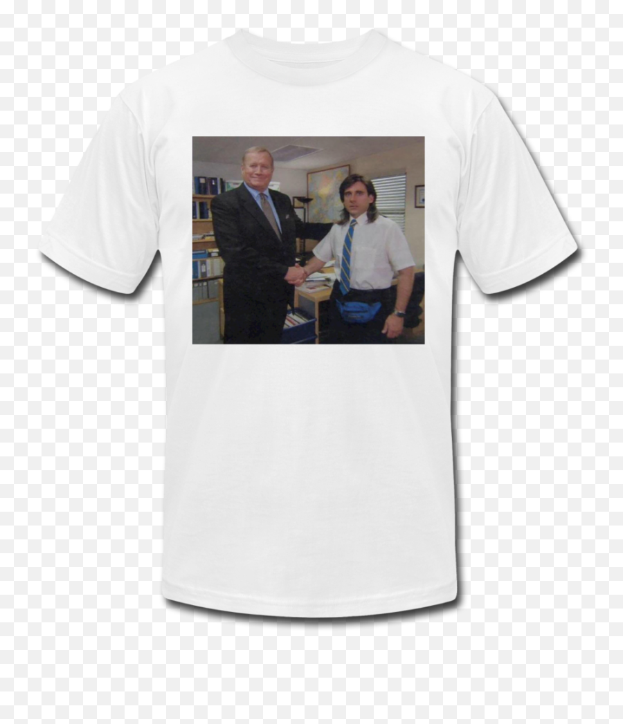 Shaking Hands Unisex T - Michael Scott Ed Truck Png,Michael Scott Png