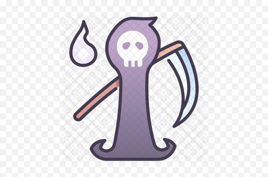 Reaper Icon Of Colored Outline Style - Dot Png,Reaper Png