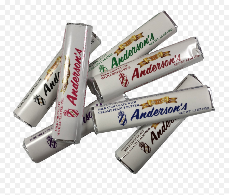 Candy Bars - Andersonu0027s Candies Andersons Candy Png,Candy Bar Png