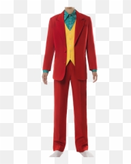 2019 Joker Origin Movie Horror Clown Halloween Party - Male Costume png