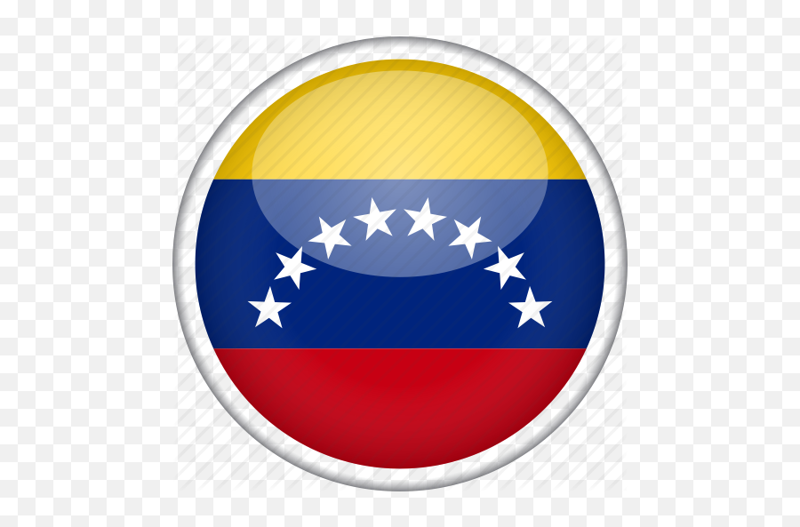 Country Circle Venezuela Flag - Imagen Bandera De Venezuela Png,Venezuela Flag Png