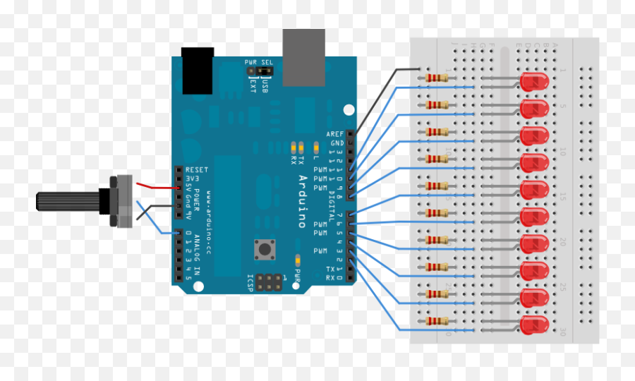 Led Bar Graph Arduino - Acs712 Current Sensor Arduino Png,Bar Graph Png