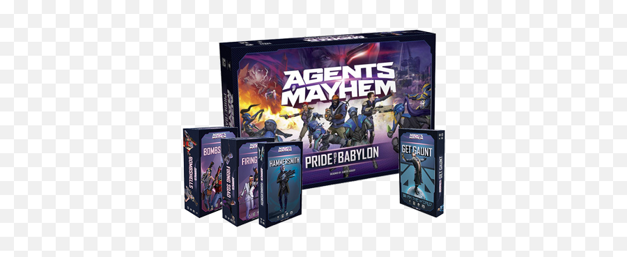 Pride Of Babylon - Agents Of Mayhem Board Game Png,Agents Of Mayhem Logo
