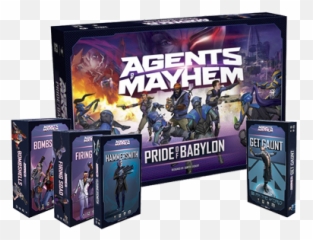 Pride Of Babylon - Agents Of Mayhem Board Game Png,Agents Of Mayhem Logo