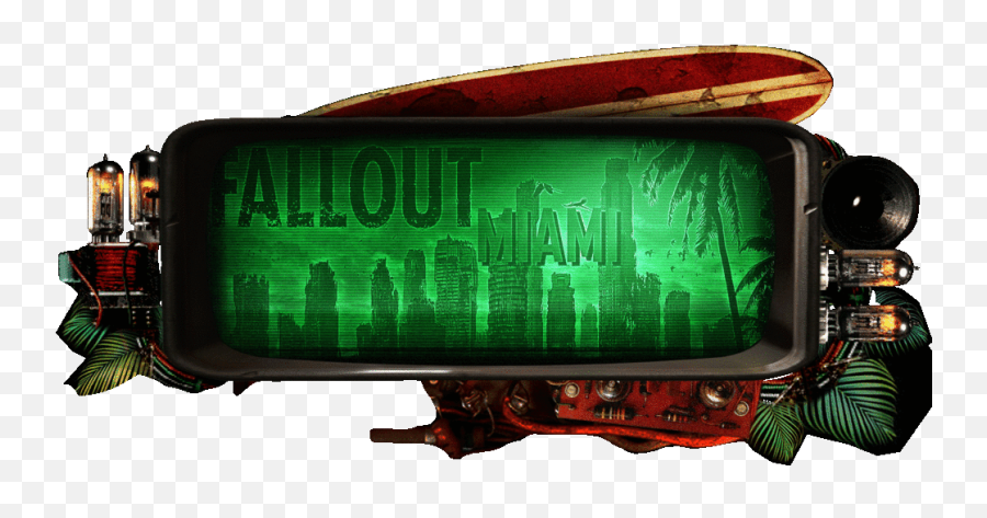 Download Hd Fallout 4 Miami - Fallout 1 Transparent Gif Fallout Miami Bus Png,Fallout 4 Logo Transparent