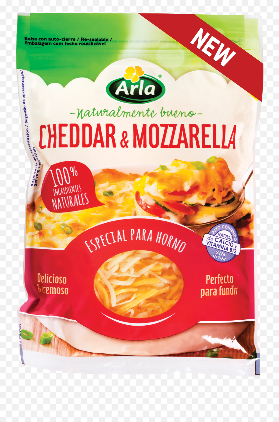 Arla Cheddar Mozzarella - Arla Shredded Cheese Png,Shredded Cheese Png