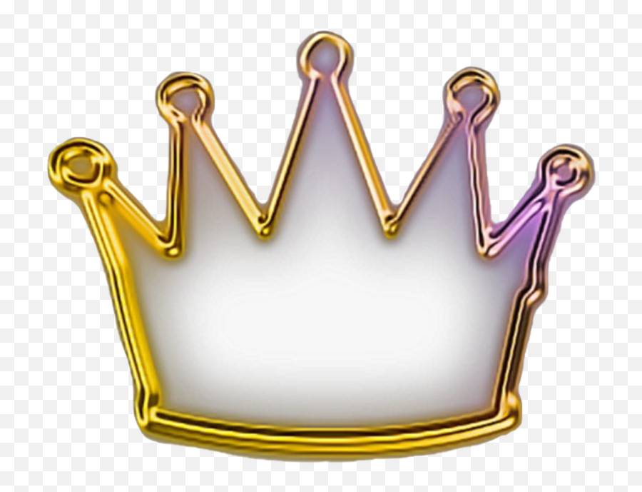 Golden Princess Crown Png Clipart - Transparent Neon Crown Png,Crown Clipart Png