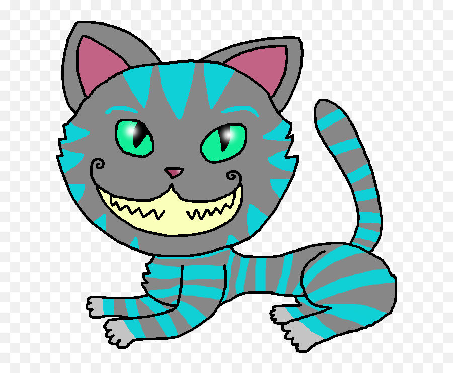 Cheshire Cat In Tim Burton Movie Style Still U2014 Weasyl - Happy Png,Cheshire Cat Smile Png