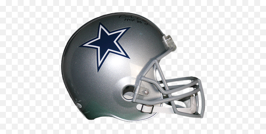 Bob Lilly Autographed Dallas Cowboys - Revolution Helmets Png,Cowboys Helmet Png