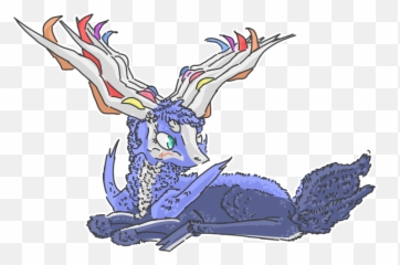 Cute Xerneas By Kruzoer - Fur Affinity Dot Net Dragon Png,Xerneas Png