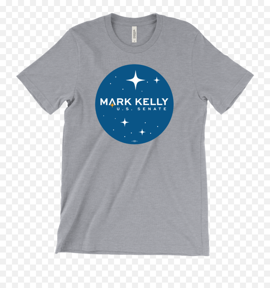 Mark Kelly Round Logo Unisex Womenu0027s Athletic Heather Tee - John Coltrane T Shirt Png,Round Logo