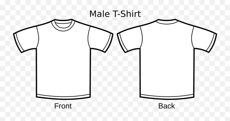 Png Transparent Tshirt - Simple T Shirt Drawings,White T Shirt Transparent