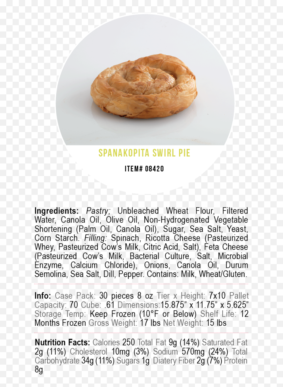 Download Corfu Swirl Pies Spanakopita - Cider Doughnut Png,Pie Png