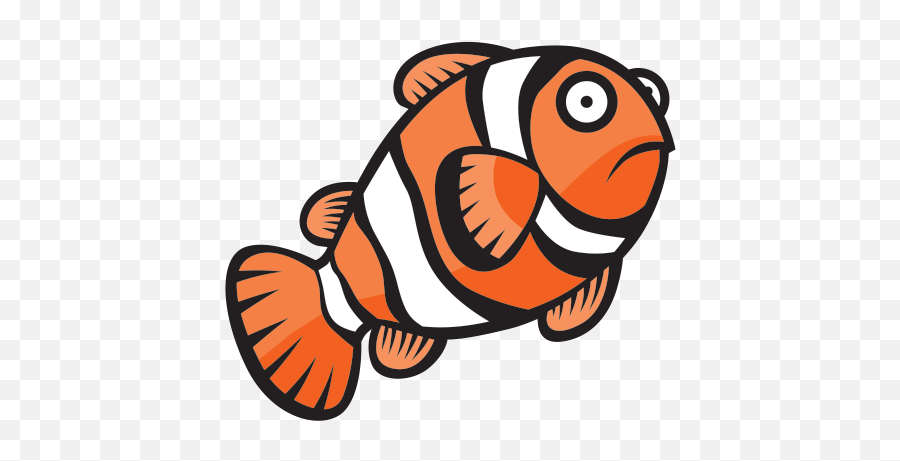 Clown Fish Clipart - Full Size Clipart 5451423 Pinclipart Sad Clown Fish Clipart Png,Clownfish Icon