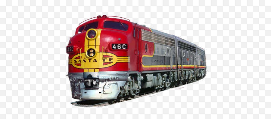 Train Transparent Background - Tren Super Chief Santa Fe Png,Train Transparent
