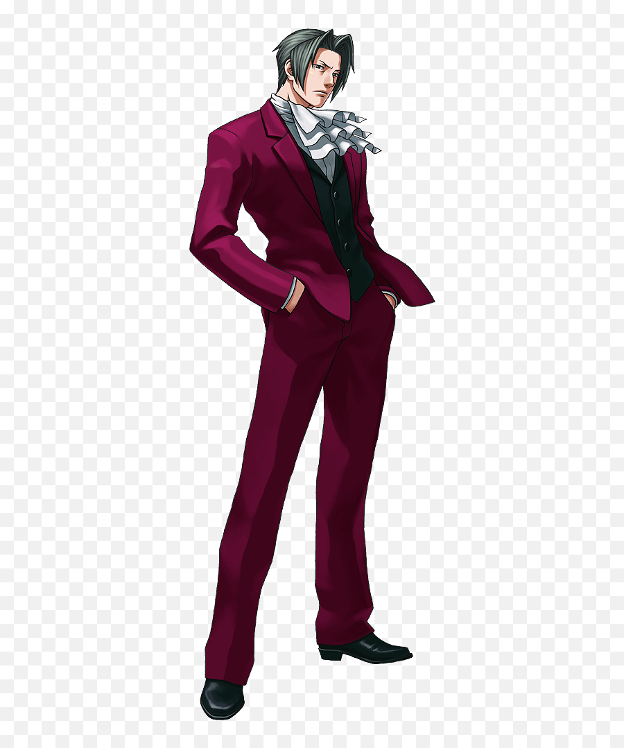 Pin - Miles Edgeworth Ace Attorney Png,Ace Attorney Icon