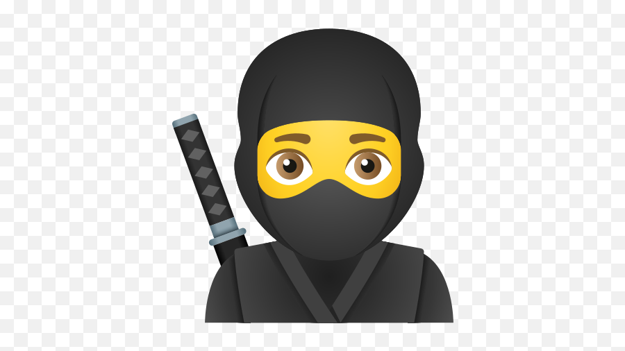 Ninja Emoji Icon U2013 Free Download Png And Vector - Ninja Emoji,Google Ninja Icon