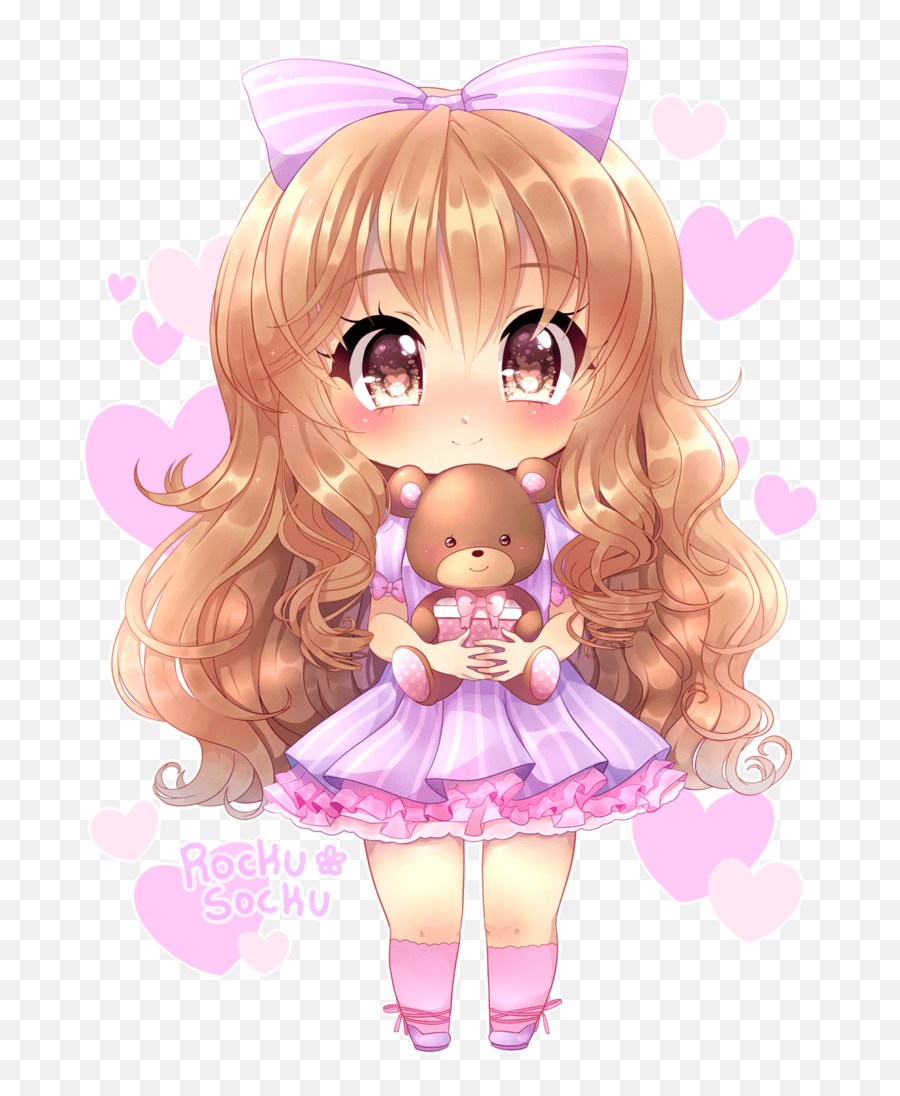 Download Free Pastel Girl Anime Transparent Image Hq - Anime Girl Kawaii Cute Chibi Png,Pastel Icon