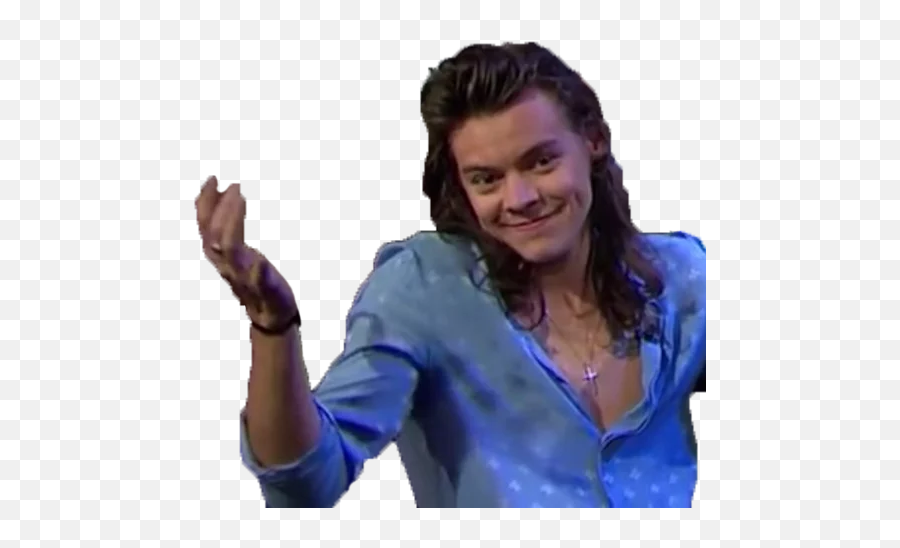 Telegram Sticker From Collection Harry Styles - Sticker Whatsapp Harry Styles Png,Harry Styles Icon Tumblr