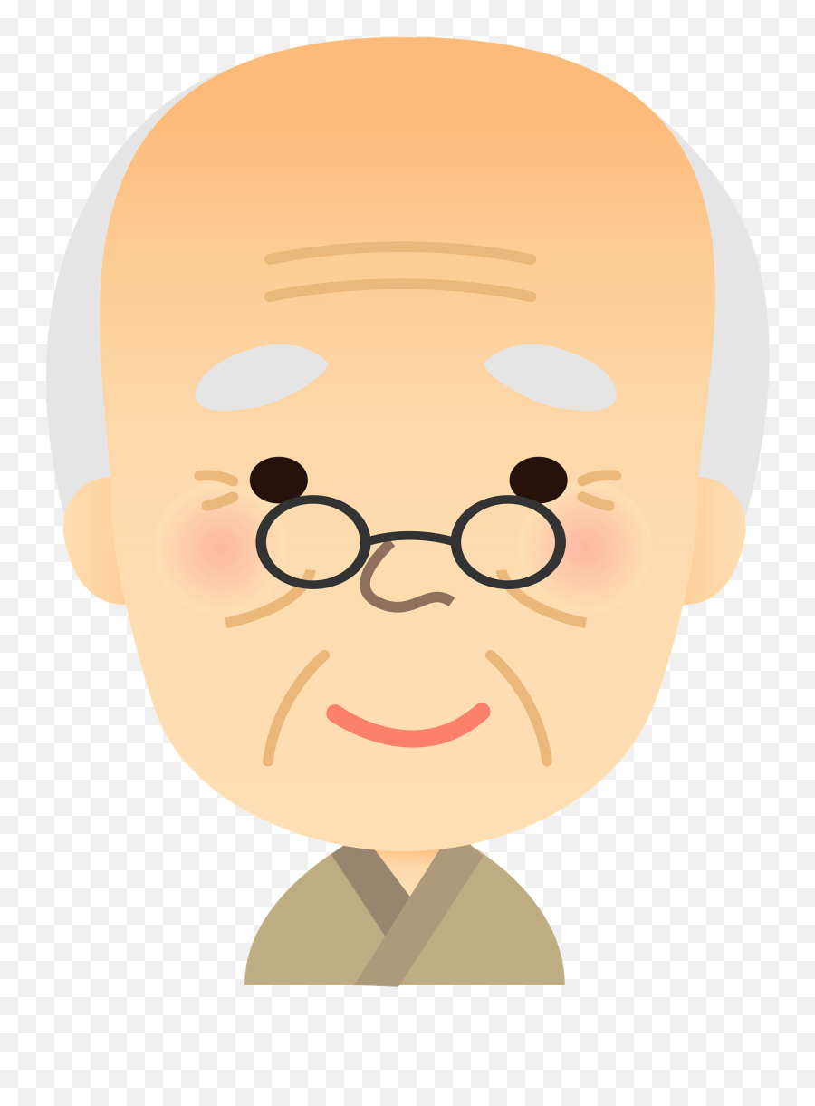 Grandfather Old Man Clipart Free Download Transparent Png - Simple Old Man Clipart,Grandpa Icon