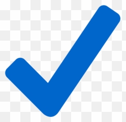 Chartloop - Check Icon Png Blue