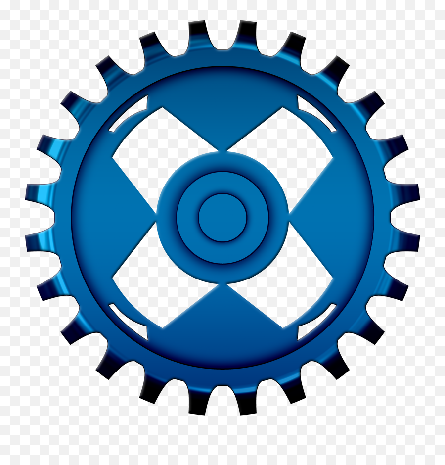 Blue Gear - Punjab Skills Development Authority Logo Png,Sprocket Icon