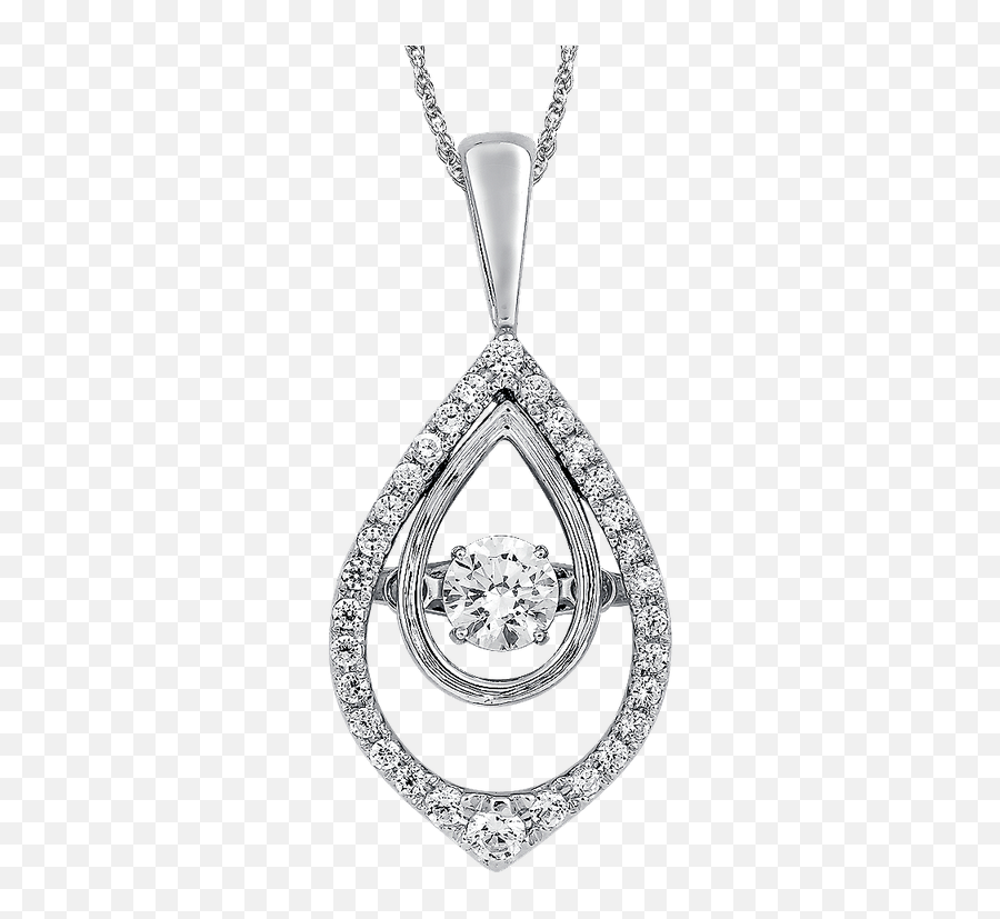 Sdc Creations Dancing Diamond Tear - Shaped Pendant In 14k Locket Png,Tear Transparent Background