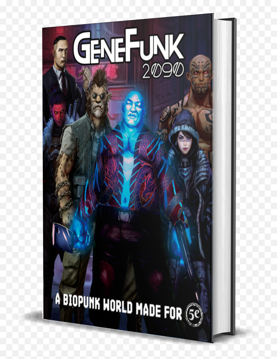 Genefunk 2090 Core Rulebook - Hardcover Pdf Book Iron Man Png,Avengers Folder Icon