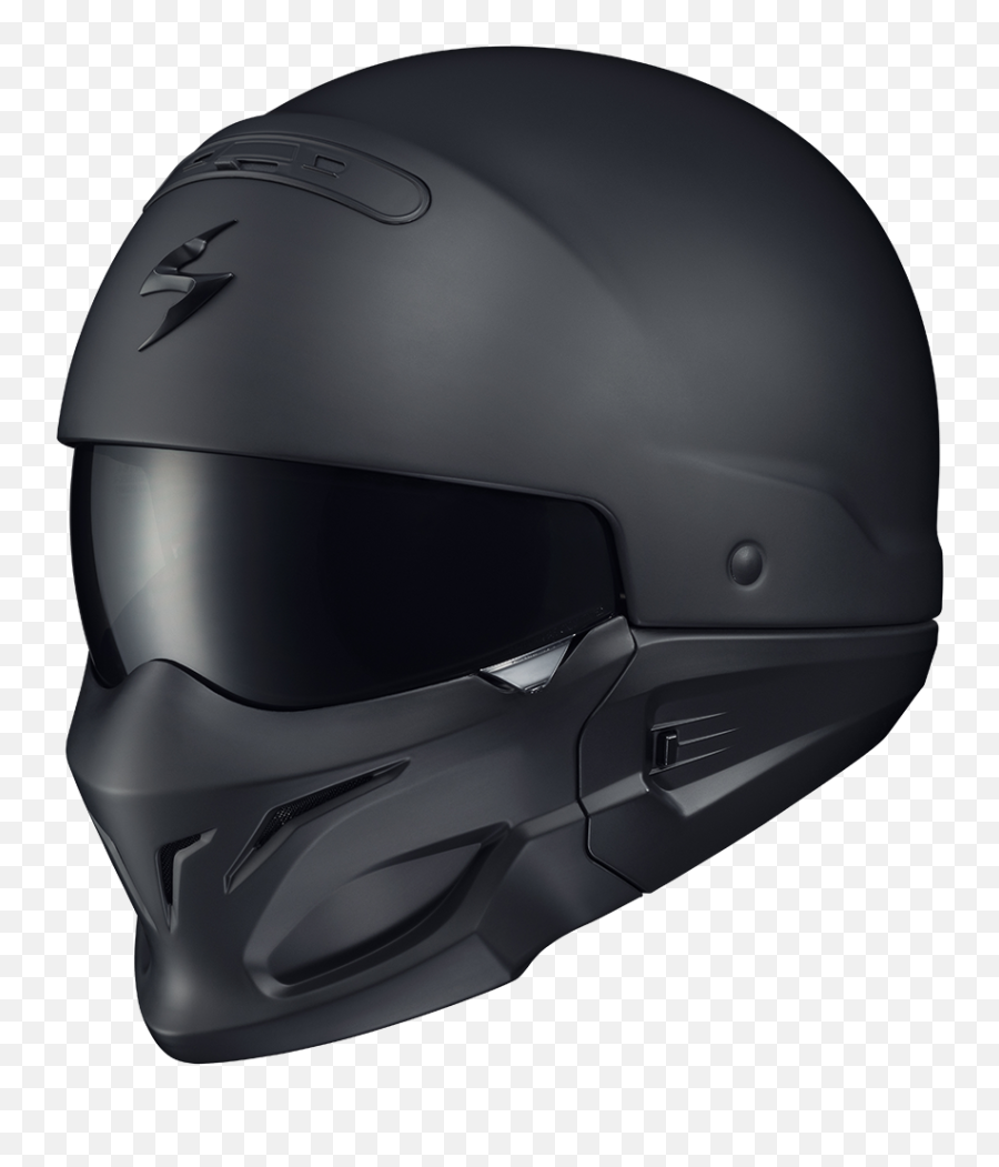Silver Full Face Helmet - Scorpion Covert Helmet Face Mask Png,Icon Airmada Shields